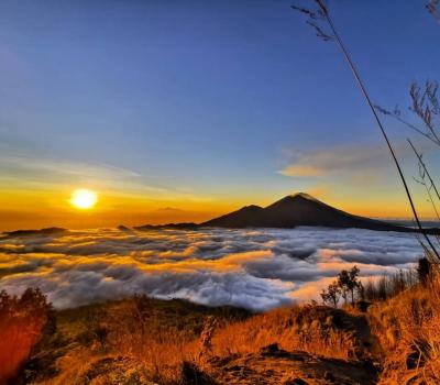 Très belle randonnée au mont Batur avec la beauté de Sunrise, Bali