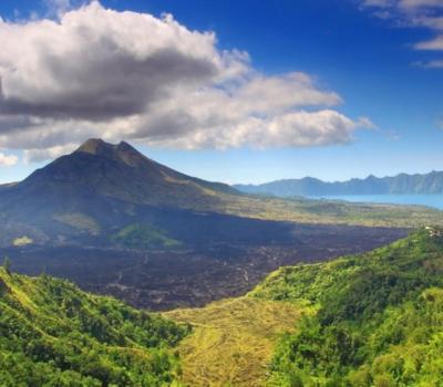 bali balade à pied dans le village Kastala  avec les rizières