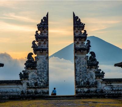 bali randonnée au mont lempuyang