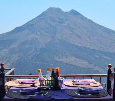 randonnée au  lever de soleil au mont Batur, et cours de cuisine