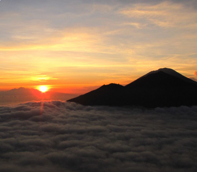 Incroyable randonnée du mont Batur, Kintamani Bali