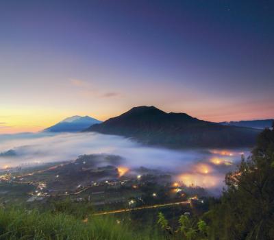 randonnée sur le mont Batur tres etonnant
