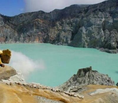 mont Ijen Blue Fire Randonnée est un voyage organisé de Bali à Java ,balilabelle