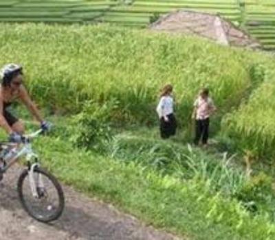 faire la balade  à vélo ,balilabelle