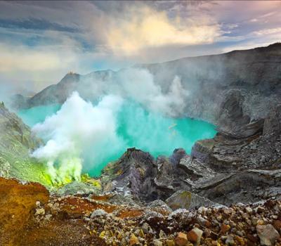 voyage à bali mont ijen Blue Fire avec un guide francophone balinais -balilabelle