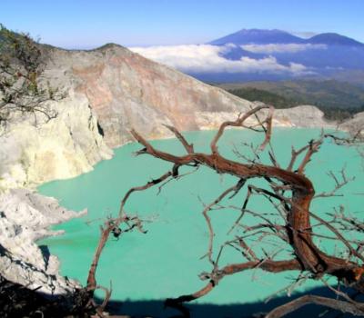 Mont Kawah Ijen Blue Fire Randonnée est un voyage organisé de Bali à Java,balilabelle