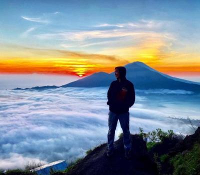 randonnée mont Batur bali et telaga Waja Rafting,balilabelle