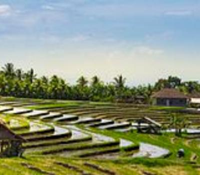 balade  à pied au village kastala bali