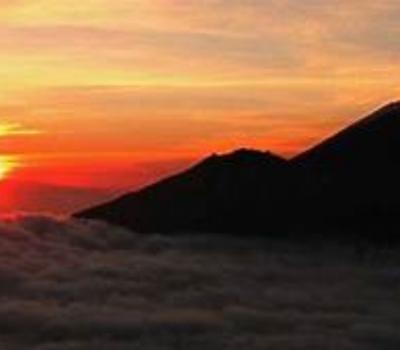 voir le lever du soleil et aussi la beauté du lac Batur,nos conseils faites l'ascension