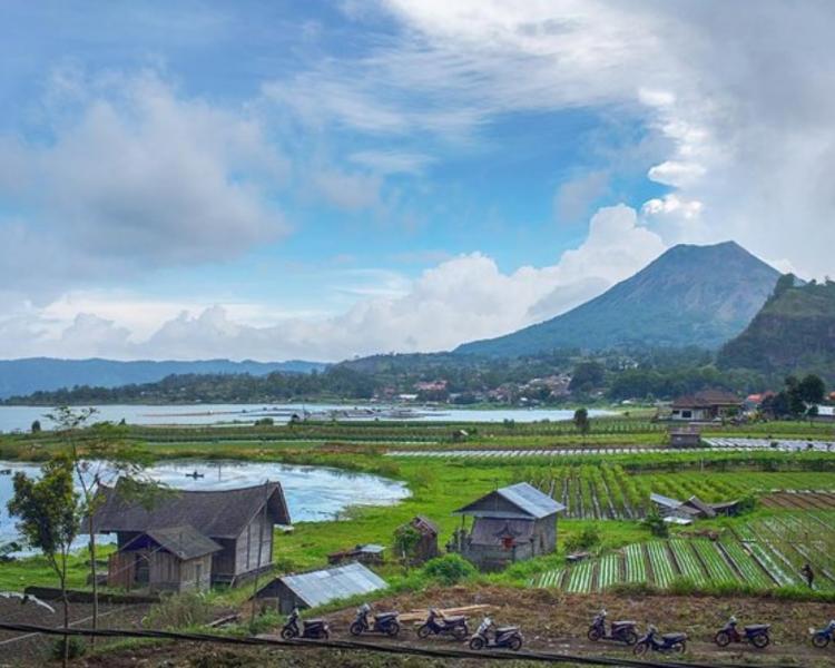 ascension du mont batur, patrimoine mondial de l'unesco