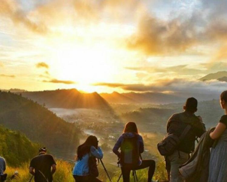 Incroyable faites l'ascension du mont Batur, Kintamani Bali