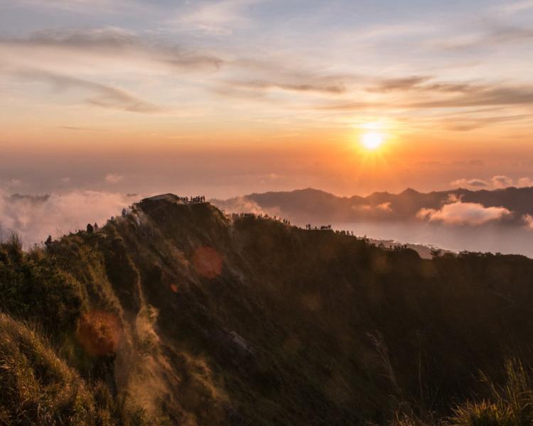 Randonnée à Bali mont batur,balilabelle