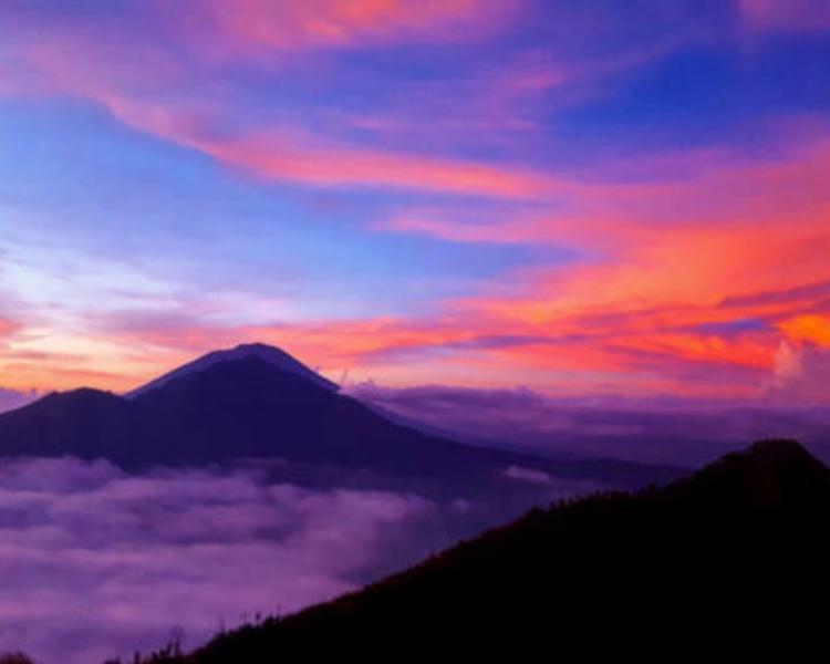 ascension sur le mont batur ,bali