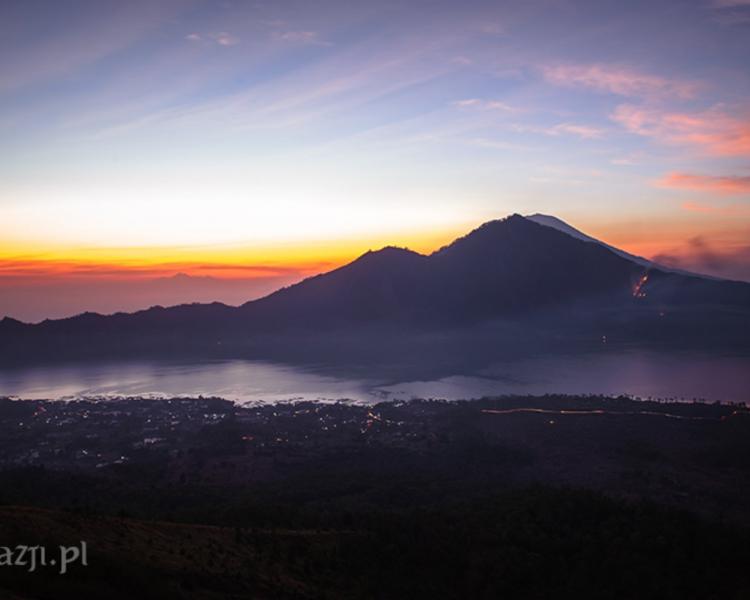 lever de soleil bali randonnée du mont batur