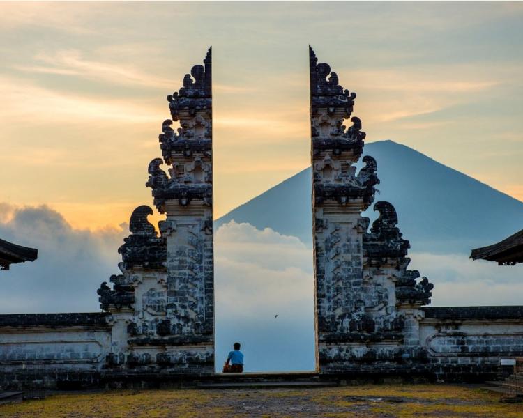 bali randonnée au mont lempuyang