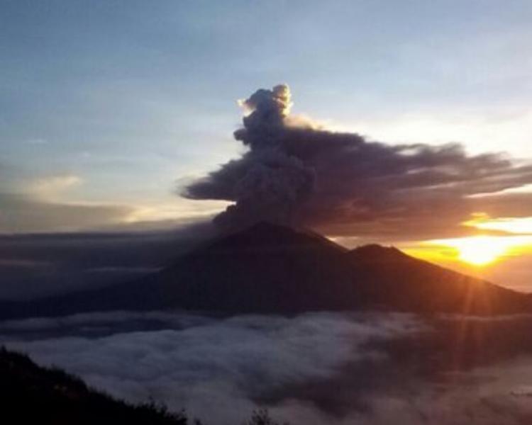 mont Batur randonnée  dans la région de Kintamani,bali