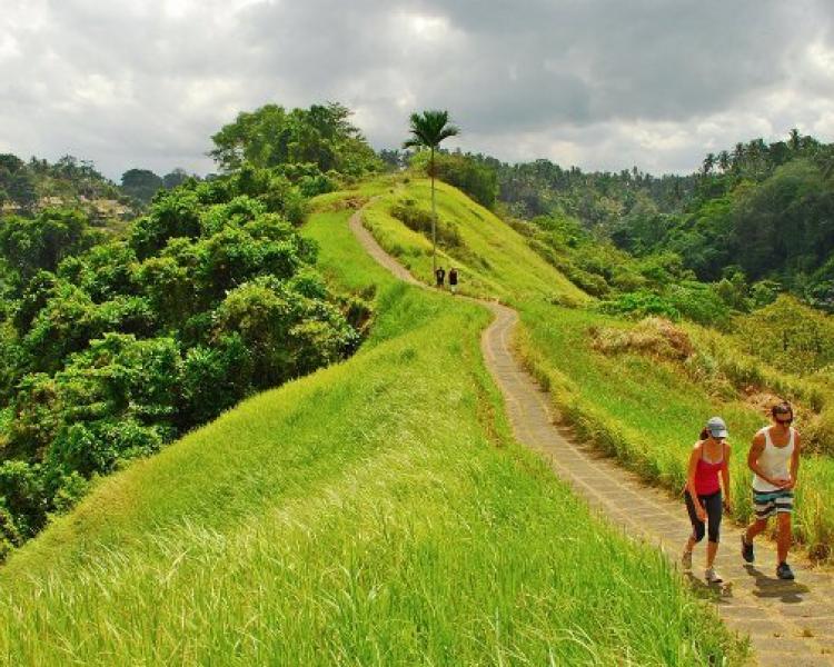 randonnée dans les environs  d'ubud avec un guide francophone balinais-balilabelle