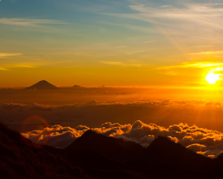 La randonnée Bali au mont batur - Bangli, la montagne la plus appropriée pour grimper