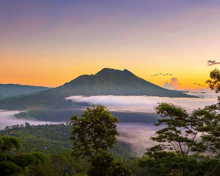mont batur randonnée, kintamani (bali)