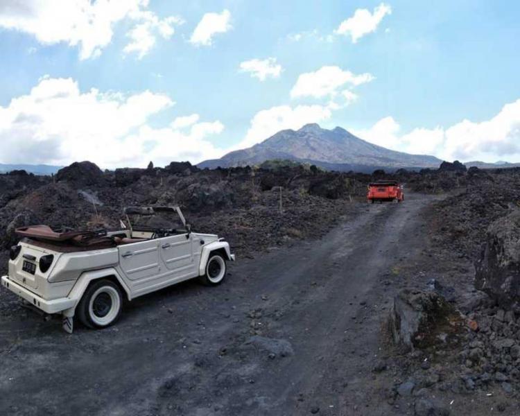 voyage à bali  l'acsension du volcan batur et balade à vélo à bali (vtt)