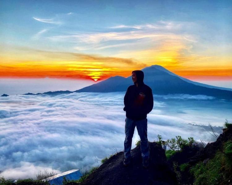 randonnée mont Batur bali et telaga Waja Rafting,balilabelle