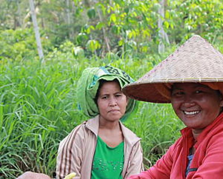 trekking dans le village de sidemen magnifique