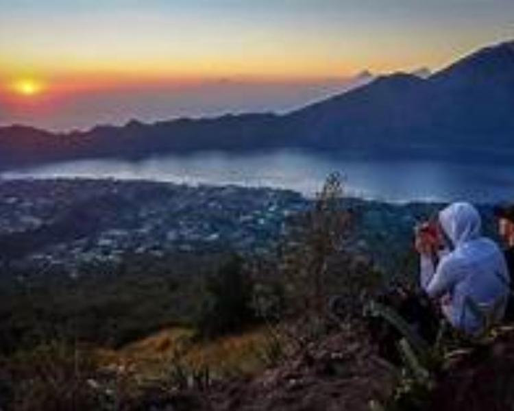 faites la randonnée sur le mont Batur, lever de soleil ,tegenungan waterfall