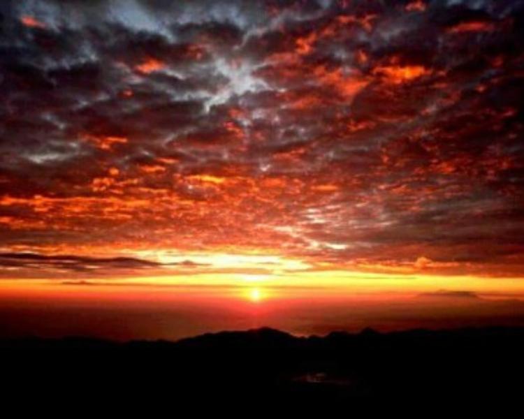 Randonnée au lever du soleil mont batur