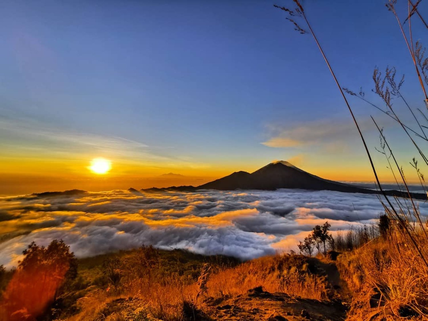 randonnée  au mont batur 2021,bali
