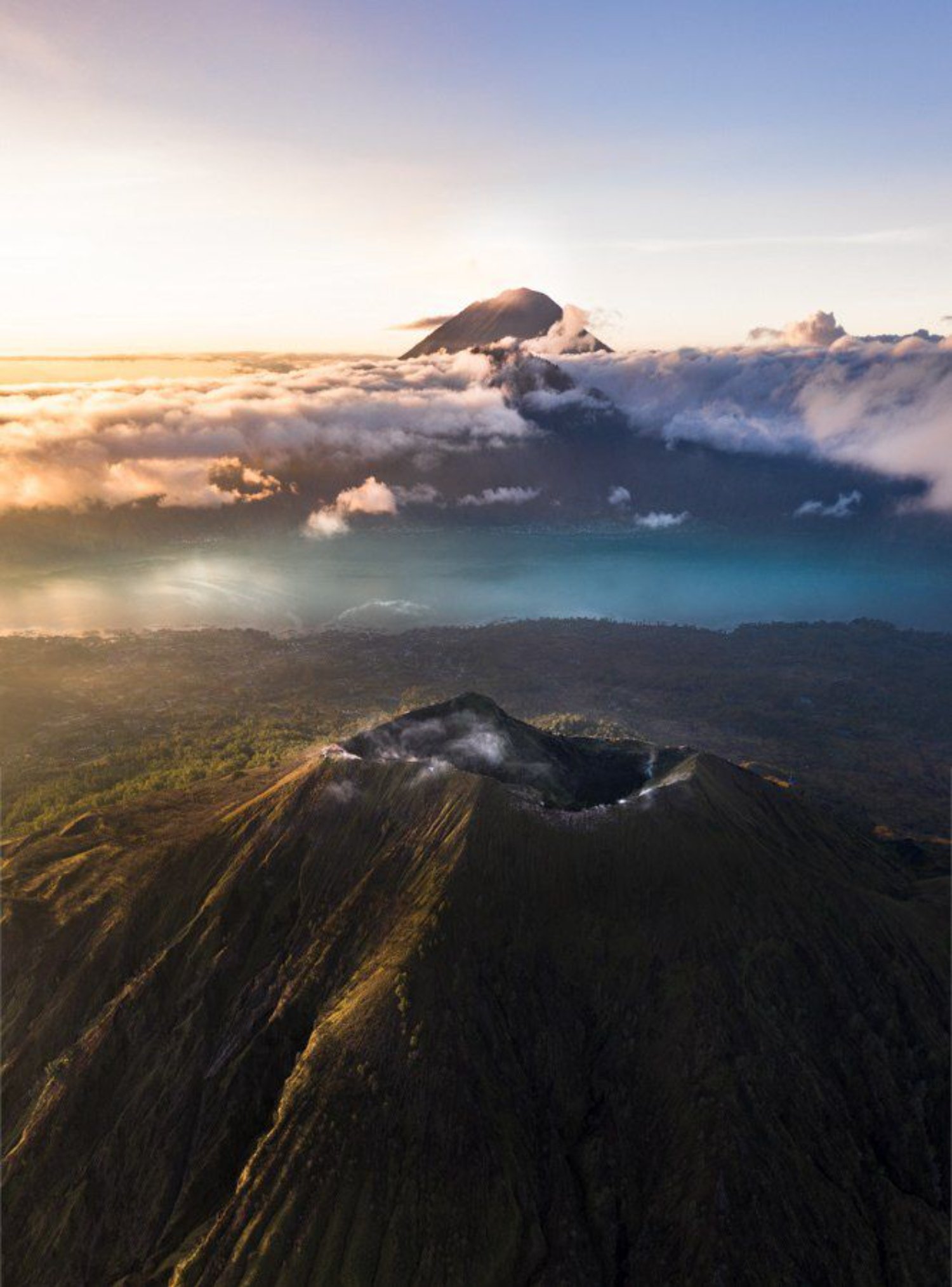 voyage à bali avec balilabelle Bali Safari au Mont Batur  et lever de soleil avec Volkswagen Jeep